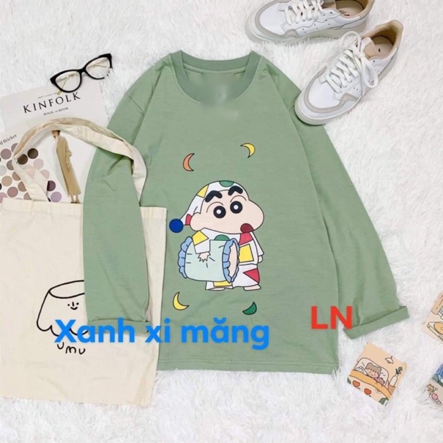 Áo hoạt hình ôm gối tay dài LN11