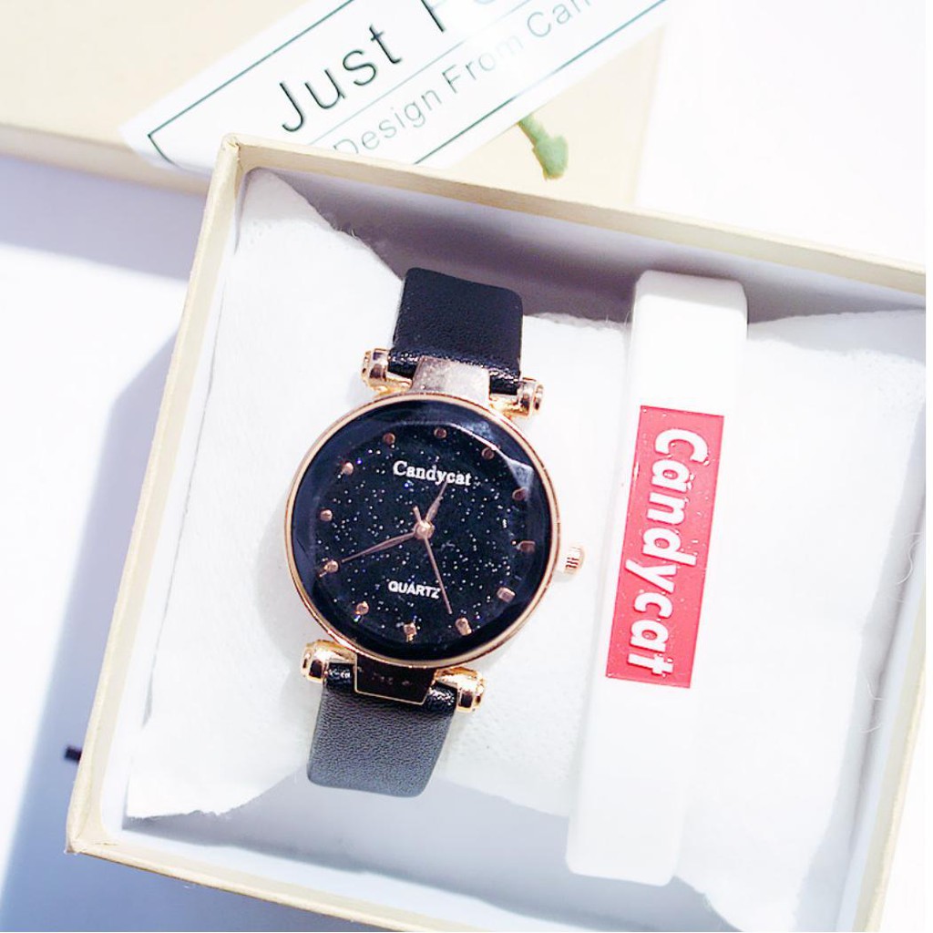 [QUÁ HOT] ĐỒNG HỒ NỮ DÂY DA CANDY CAT C11 MẶT 3D PHONG CÁCH HÀN QUỐC SIÊU SANG CHẢNH CỰC ĐẸP | BigBuy360 - bigbuy360.vn