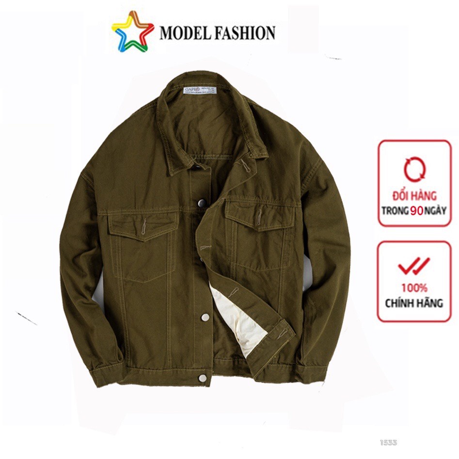 ÁO KHOÁC KAKI NAM THỜI TRANG NĂNG ĐỘNG TRẺ TRUNG MODEL FASHION AKK32