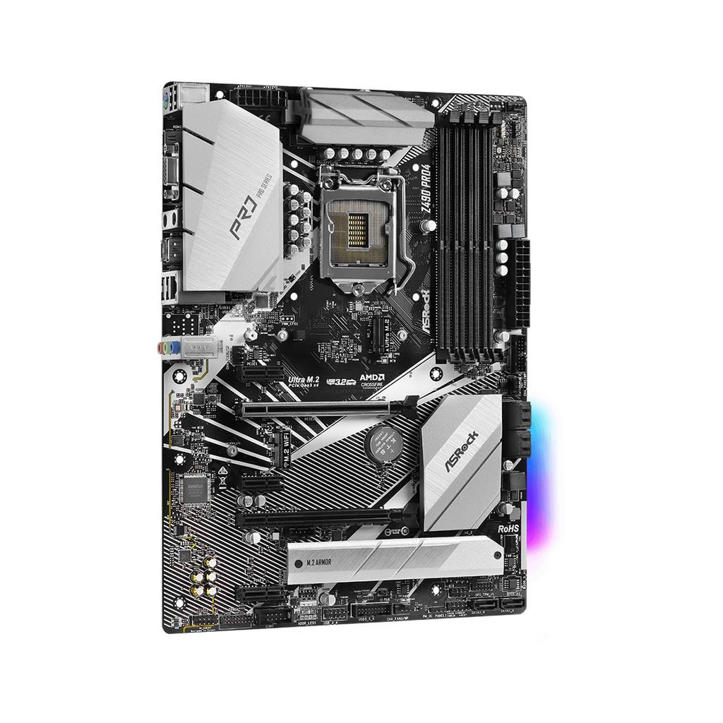 Bo Mạch Chủ Mainboard ASRock Z490 Pro4 - Hàng Chính Hãng