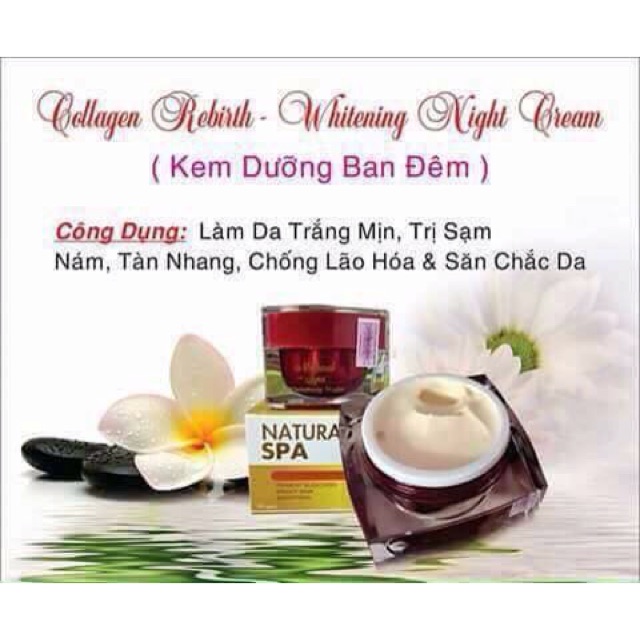 Kem dưỡng Collagen Rebirth Natural Spa