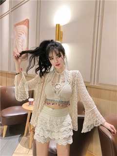 [HÀNG ĐỘC QUYỀN] Set bikini len sành điệu
