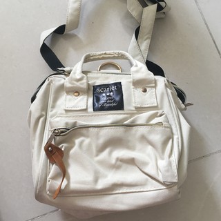 (Thanh Lý) Túi xách nữ màu be/trắng kem