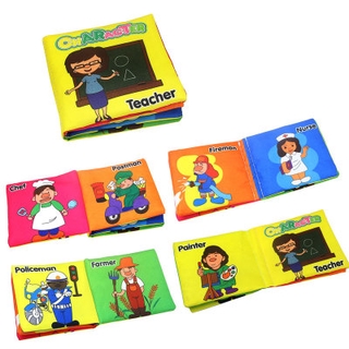 Sách vải 3D cho bé từ 0-3 tuổi