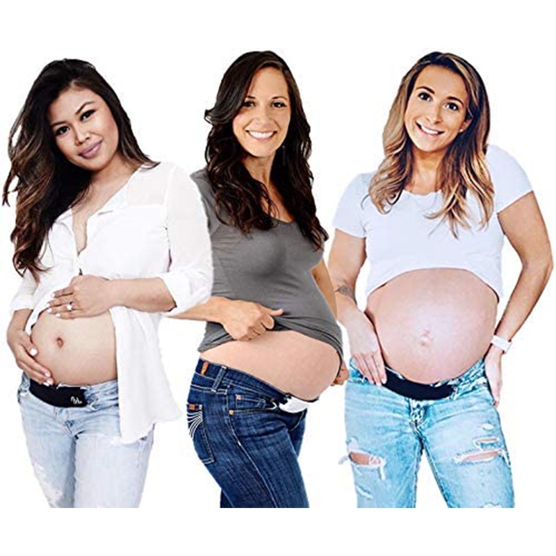 Đai Co Giãn Có Thể Điều Chỉnh Dùng Để Mở Rộng Quần Cho Phụ Nữ Mang Thai