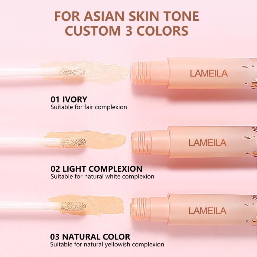 Kem Nền Che Khuyết Điểm Trang Điểm Nude Dưỡng Ẩm Lâu Trôi