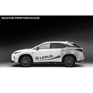 Tem xe Lexus LX570 trang trí độc đáo
