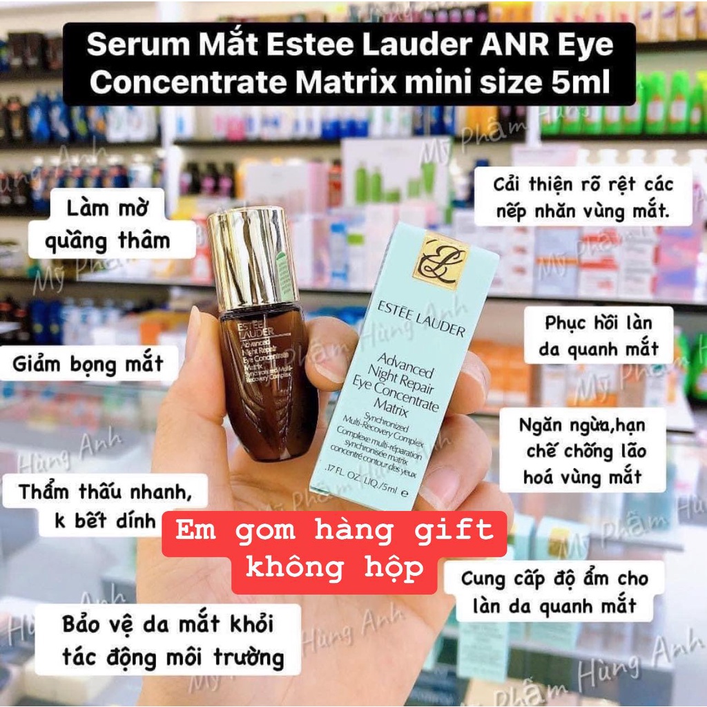 SERUM MẮT ESTEE LAUDER EYE CONCENTRATE MATRIX 5ML NO BOX