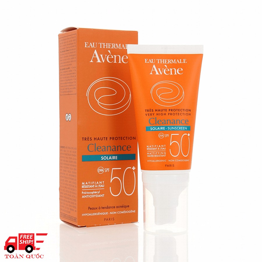 Kem chống nắng cho da thường đến hỗn hợp Avène Very High Protection Emulsion 50+ 50ml