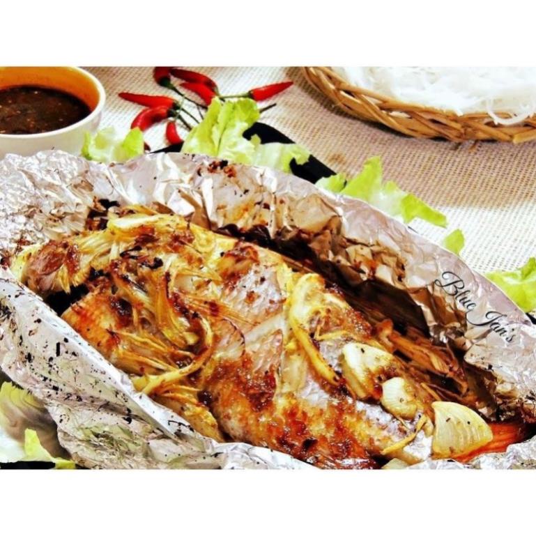 Giấy Bạc Nướng Thức Ăn, Màng Nhôm Nướng Thịt, Bảo Quản Thực Phẩm A7
