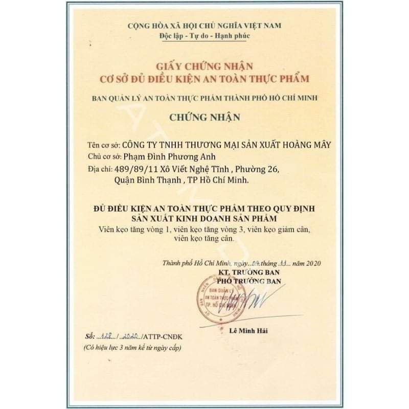 KẸO TĂNG VÒNG 3 HOÀNG MÂY - TẶNG GÓI DÙNG THỬ 100G. | BigBuy360 - bigbuy360.vn