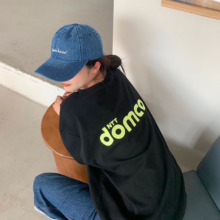 Mới Áo Thun Ngắn Tay Thêu Họa Tiết Xinh Xắn Cho Nữ