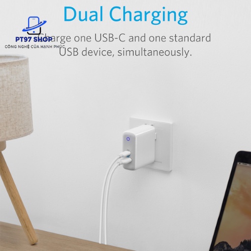 Sạc ANKER PowerPort II PD 49.5w  - A2321 - Cốc Sạc Nhanh An Toàn, Bền Bỉ BH 12 Tháng Chính hãng Anker