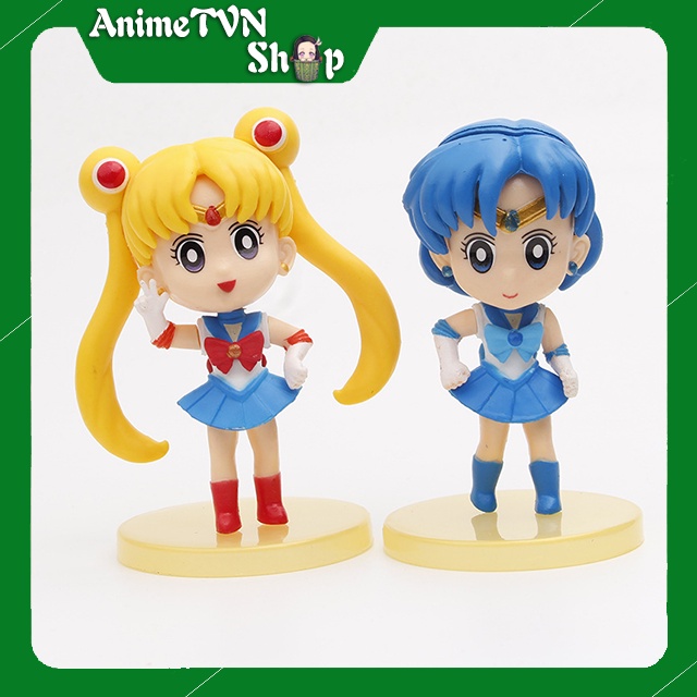 (Có lẻ) Set Combo 5 Mô hình Figure Anime/Manga Sailor Moon (Thuỷ thủ mặt trăng)