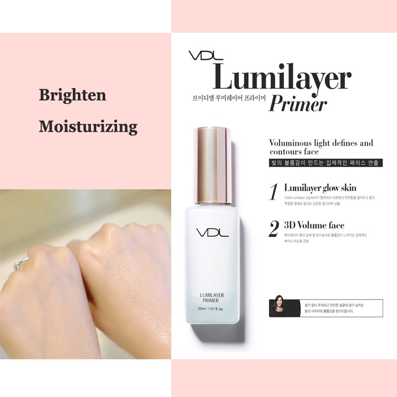 Combo 10 gói Kem lót trang điểm dành cho da dầu VDL (VDL Lumilayer Primer) | BigBuy360 - bigbuy360.vn