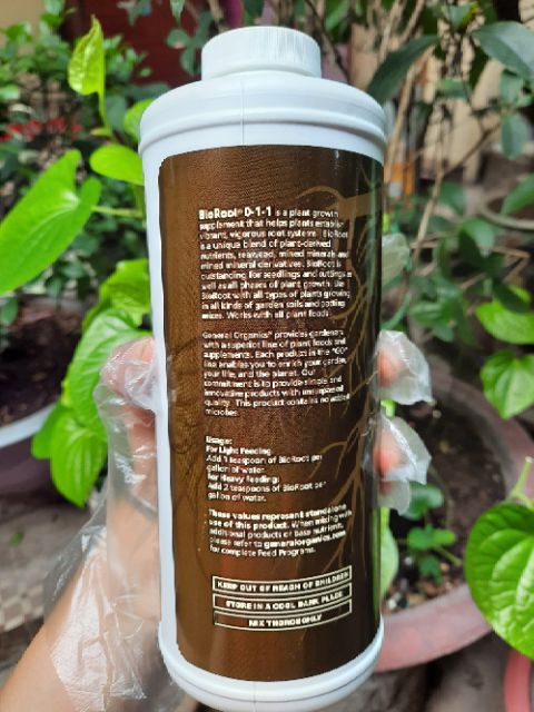 Bio Root 0-1-1 – Thuốc kích rễ hữu cơ cực mạnh nguyên chai USA 946ml