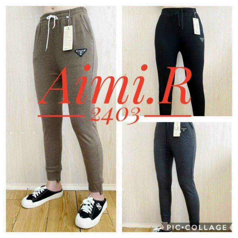 Quần Jogger chất vải Dạ tăm kiểu dáng trẻ trung