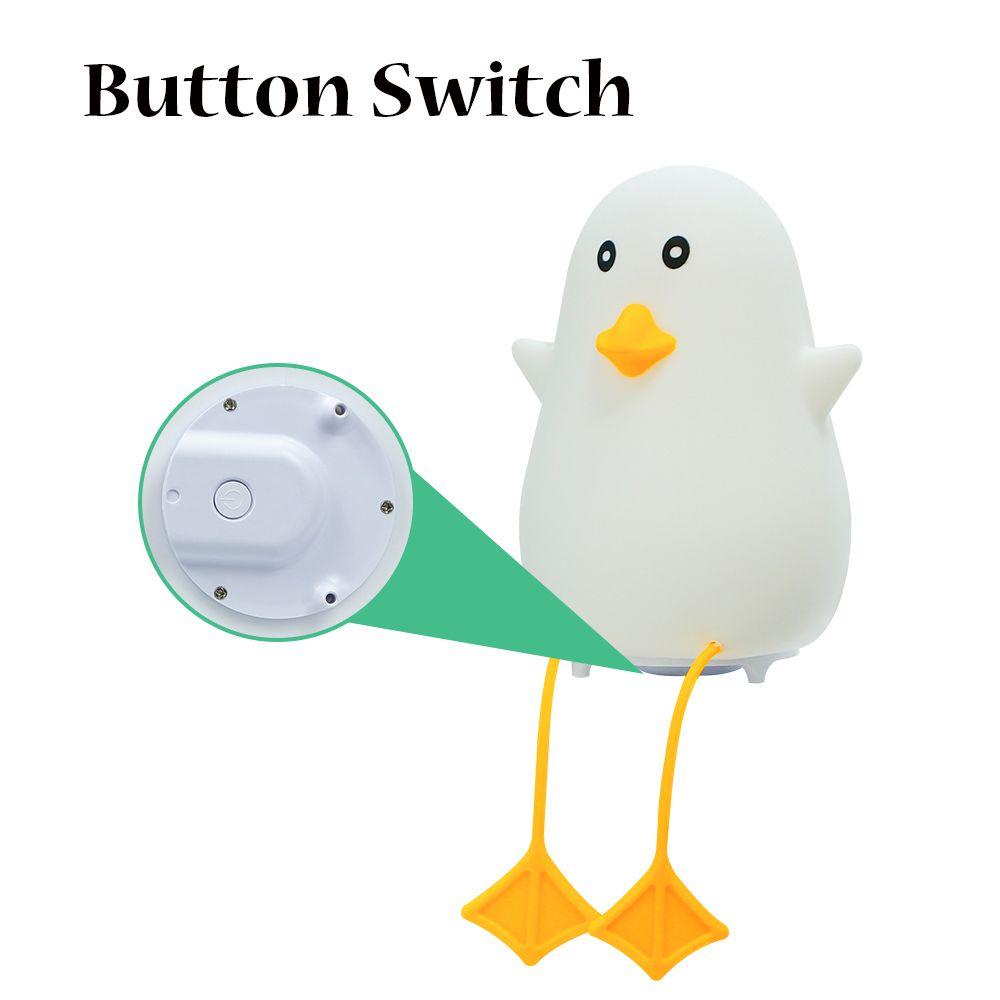 GOGOUP Đèn Ngủ Silicone Cảm Ứng Chạm