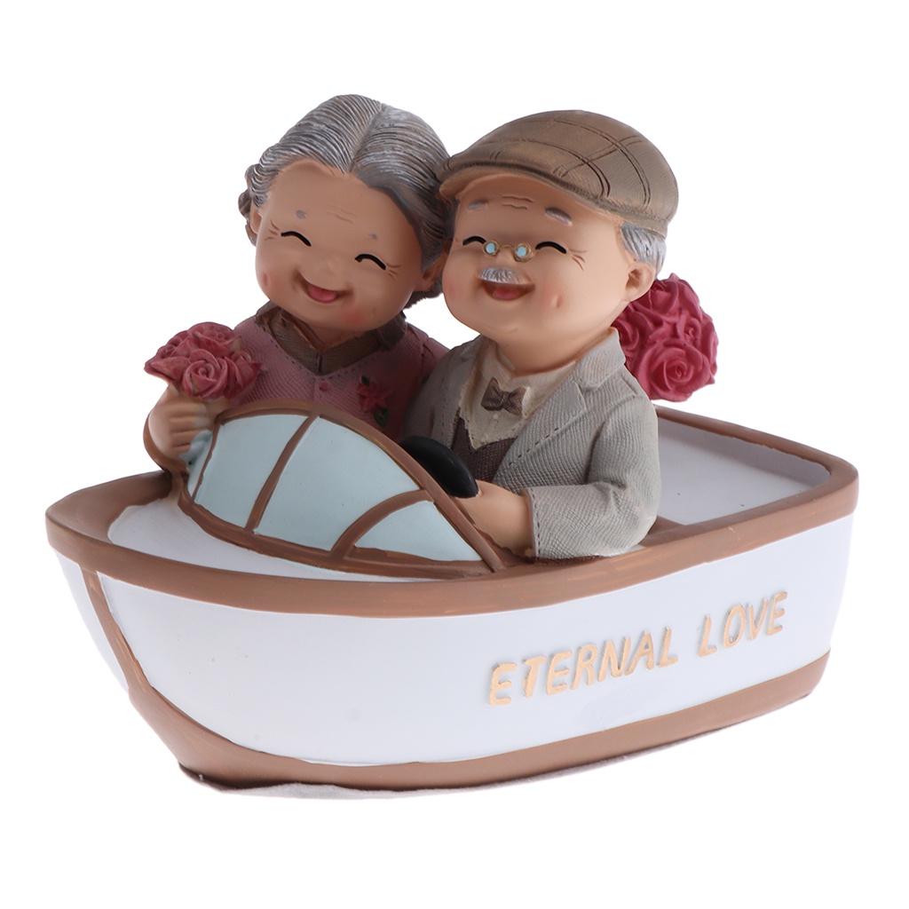 [Kloware] Tượng Cặp Đôi Lãng Mạn Thu Nhỏ Trang Trí Tiểu Cảnh Bonsai Cổ T