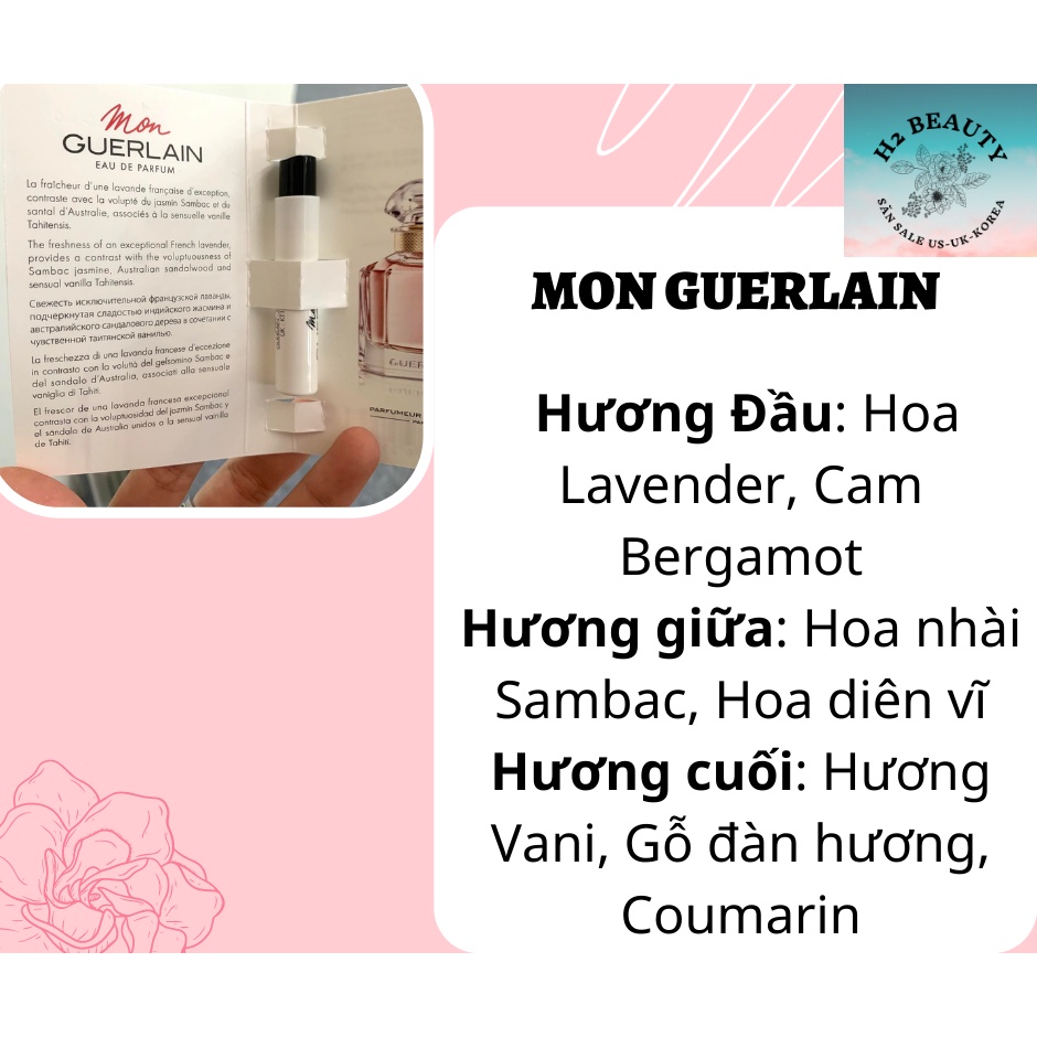 Combo 5 vial nước hoa