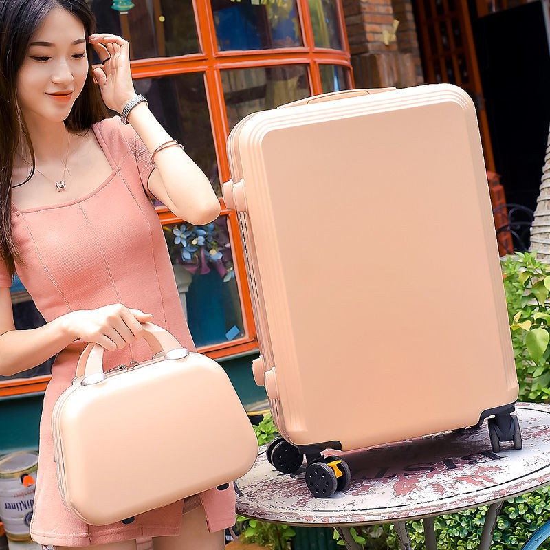 Hành lý kiểu mới dành cho nữ sinh giá trị cao Hộp đựng xe đẩy phiên bản Hàn Quốc nam vali dung tích lớn