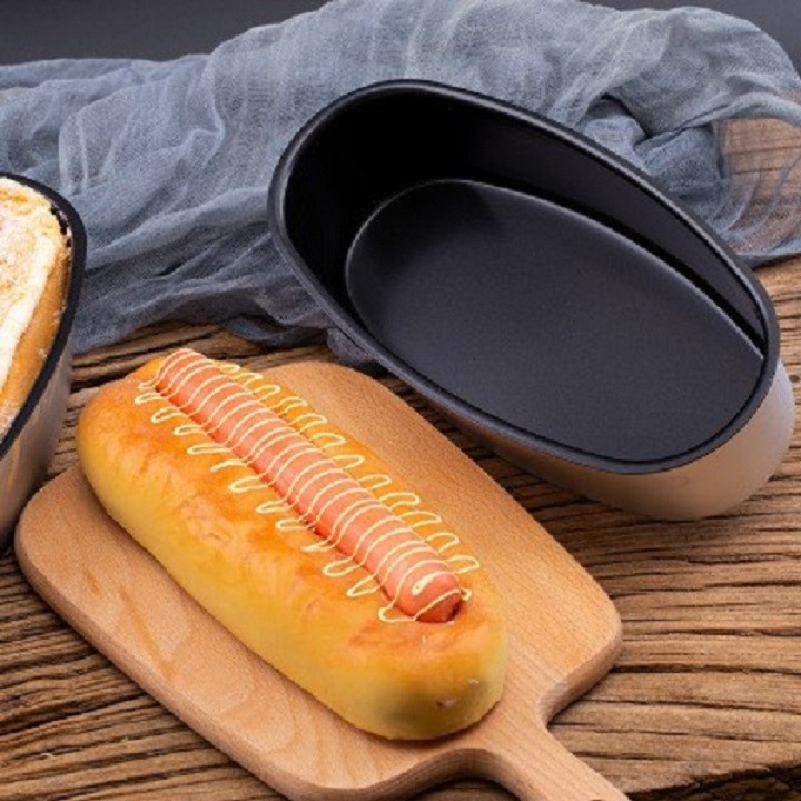 Khuôn Loaf Oval D08 chống dính, dùng để nướng bánh mì