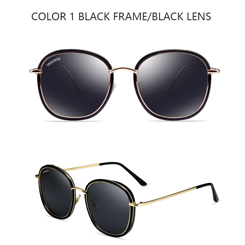 Kính mát gọng tròn với nhiều màu sắc tùy chọn thời trang dành cho nữ