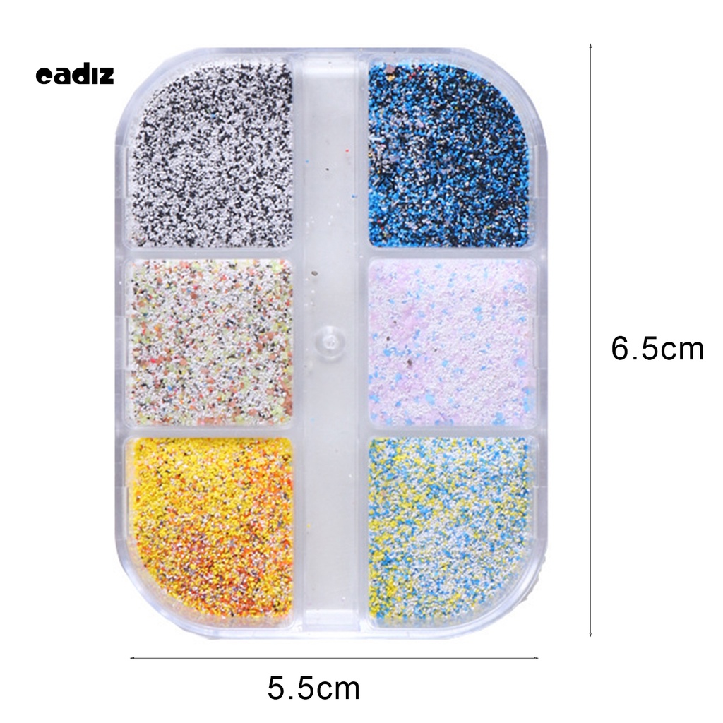 [Hàng mới về] Bột màu sáng trang trí móng tay nghệ thuật