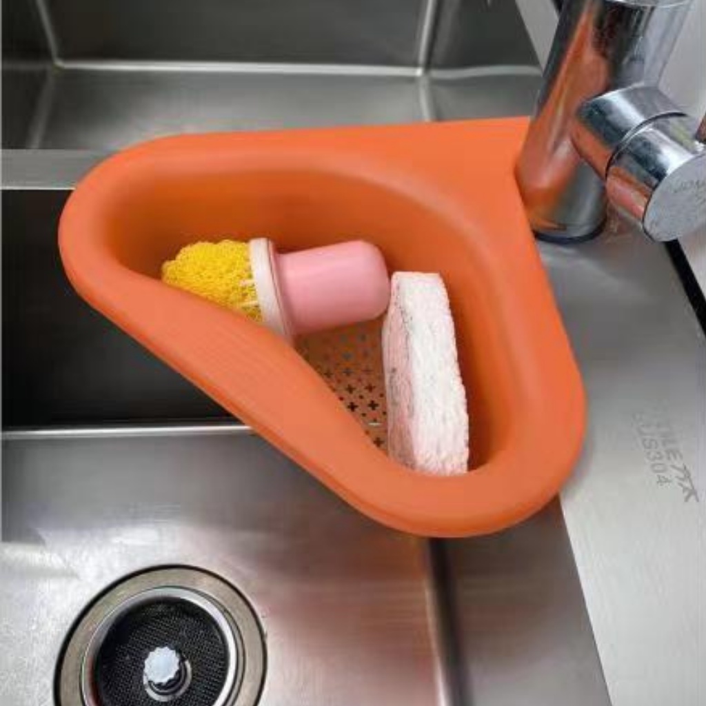 Rổ lọc rác/ rổ đựng đồ rửa chén/ treo bồn rửa chén hình thiên nga nhiều màu tiện ích