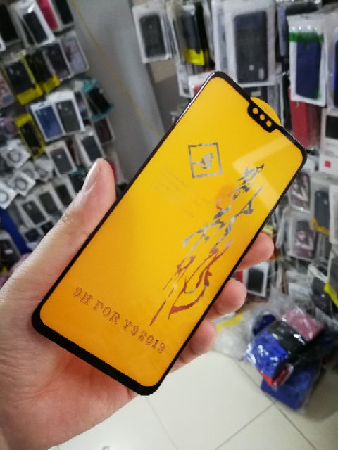 Cường lực 6D Huawei Y9 2019 Full màn Full keo ôm màn 2.5D cao cấp siêu đẹp