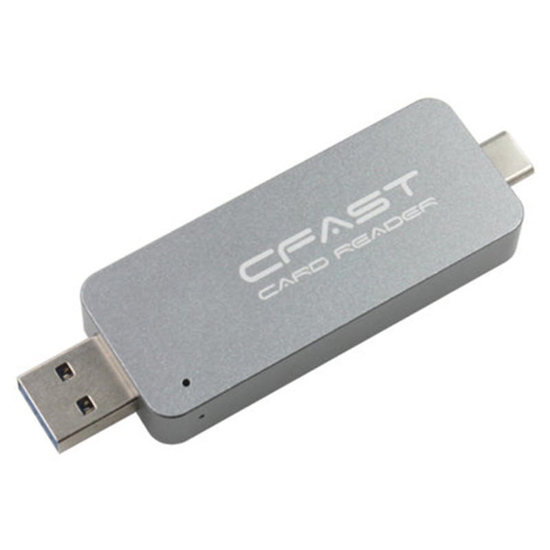 Đầu Đọc Thẻ Nhớ Hai Cổng Usb 3.0 Usb3.1 Type-c Type-a Cfast2.0