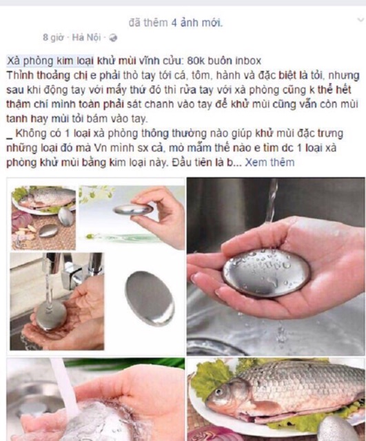 Xà phòng đá vĩnh cửu có hàng lại