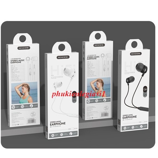 Tai nghe Sendem V10 jack 3.5mm