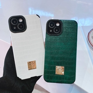 Ốp Điện Thoại Da Cá Sấu Sang Trọng Cho iPhone 13Pro 12Pro Max 13 12 Pro Max