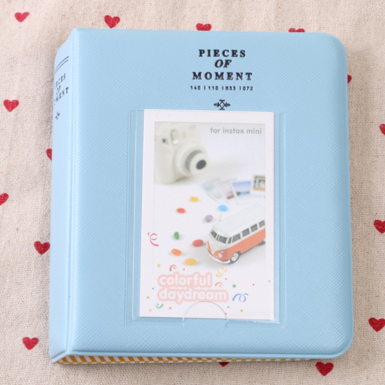 Album mini ảnh instax, lomo card,polaroid cỡ 8,8*5,6 (đựng được 64 ảnh)