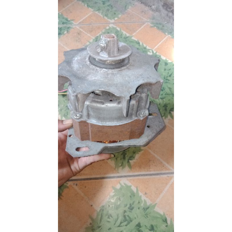 Mô tơ máy giặt cũ dây đồng kèm tu.loại 3 tại