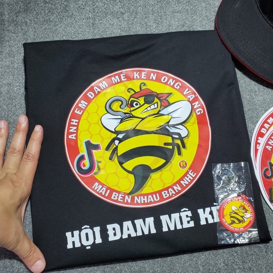 Combo Áo thun - Mũ Nón - Tem Hội Kèn Ong Vàng
