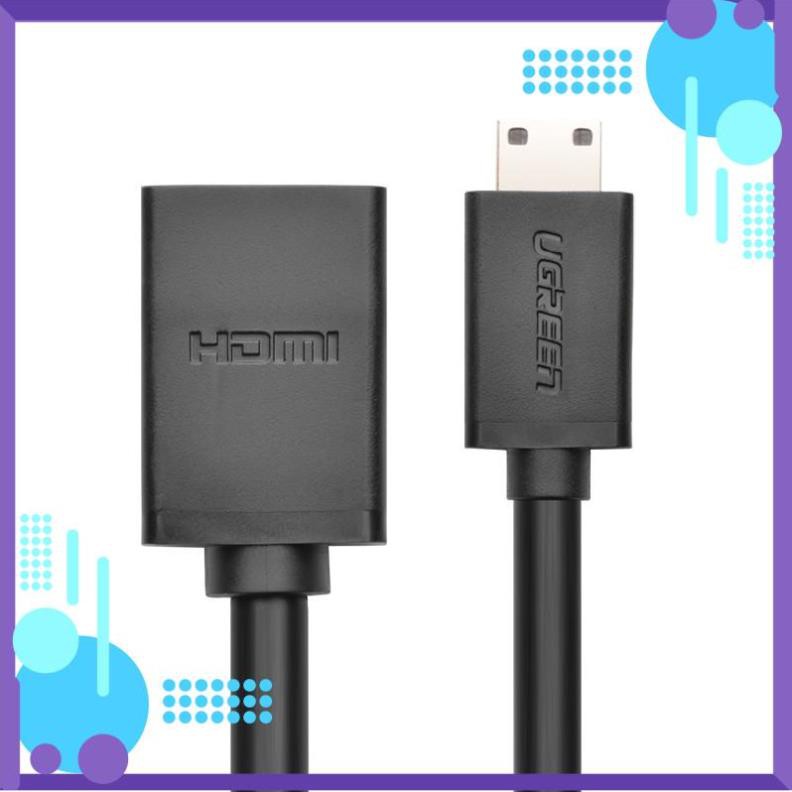 Mua ngay Cáp chuyển Mini HDMI sang HDMI Ugreen 20137 - Mini HDMI to HDMI [Giảm giá 5%]