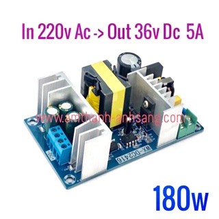 Mạch nguồn xung ac-dc 36v 8a 180w chất lượng cao boad nguồn 36v dc nguồn đèn par led mạch nguồn dc 36v