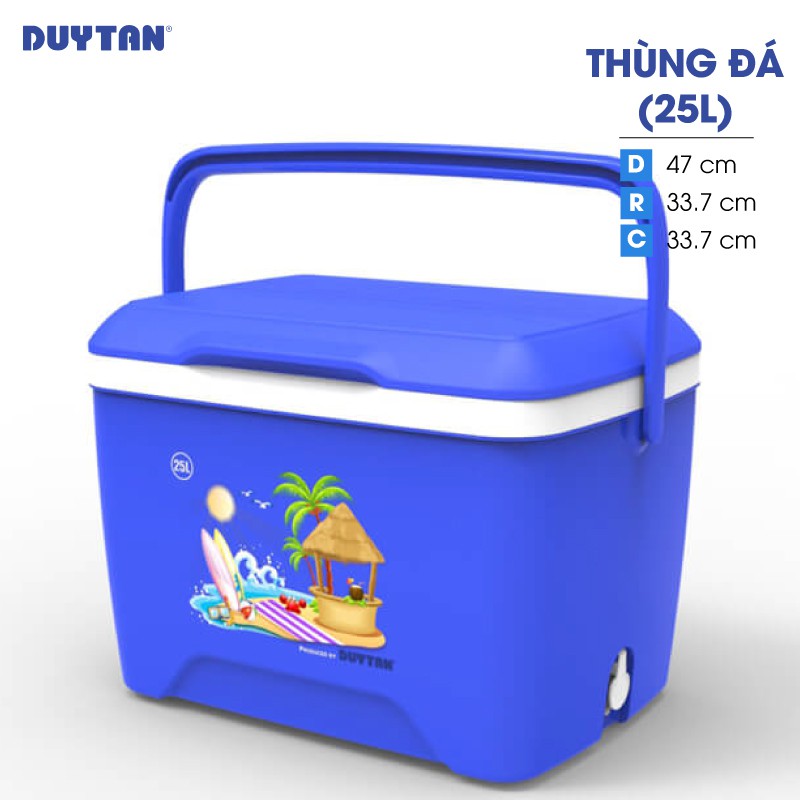 Thùng đá nhựa Duy Tân dung tích 25L - No.0239