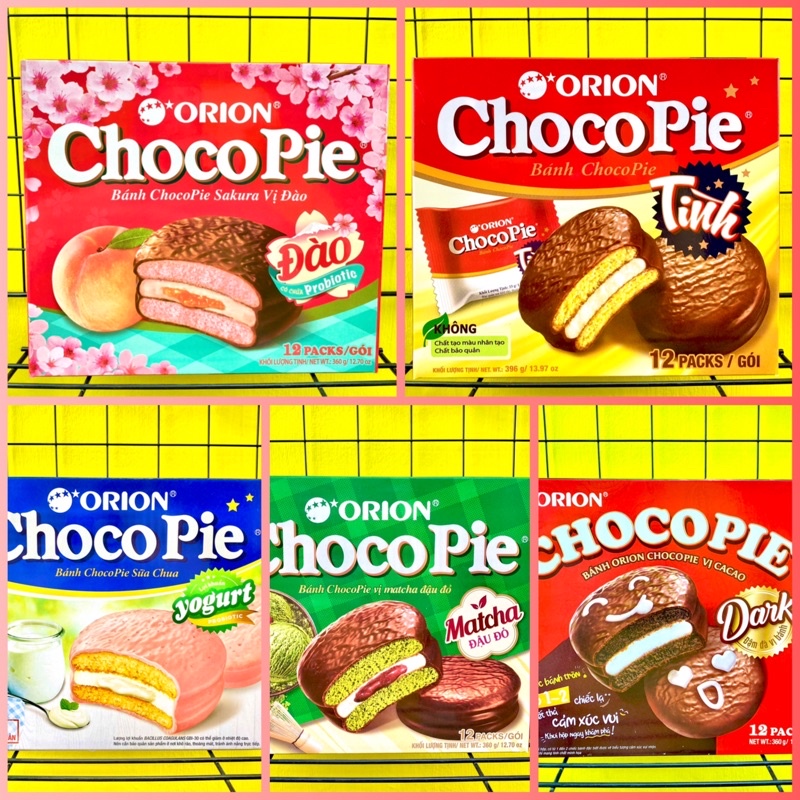 Bánh ChocoPie Orion hộp 12gói