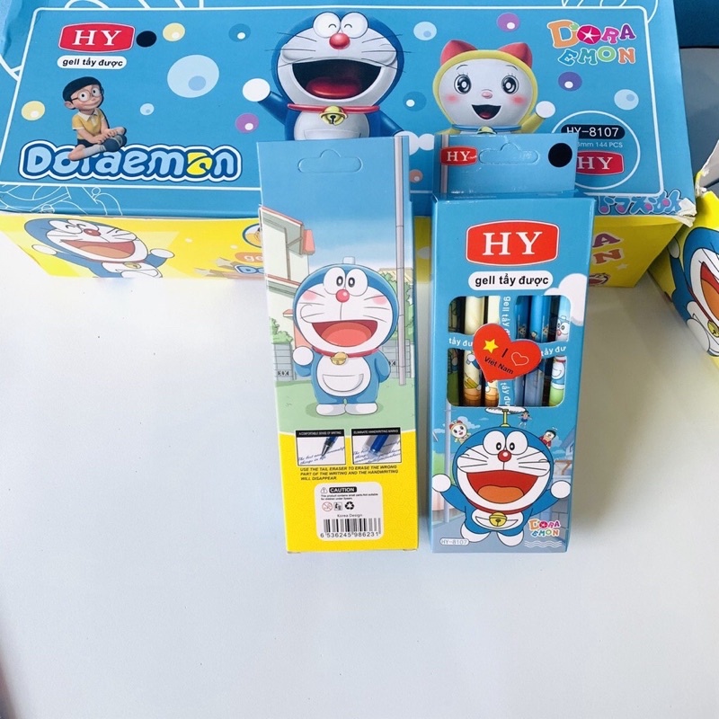 SALE NĂM MỚI- 12 cái bút nước viết tẩy xoá được màu xanh - đen -tím hàng đẹp