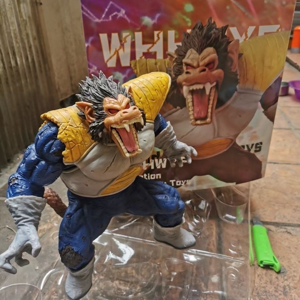 ( Có sẵn - 30cm siêu nét ) Mô hình khỉ Vegeta siêu bự - Figure Dragon ball
