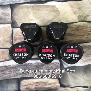 Pin 3S 12v Khaison dùng cho máy khoan, máy bắt vit makita, voto, aotuo, hitachi 12v
