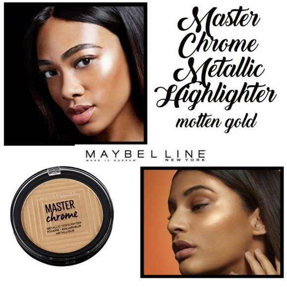 (hàng Mới Về) Phấn Bắt Sáng Maybelline Màu Ánh Kim | BigBuy360 - bigbuy360.vn