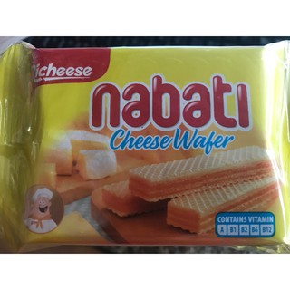 Bánh xốp Nabati nhân kem, lốc 10 gói x 17g