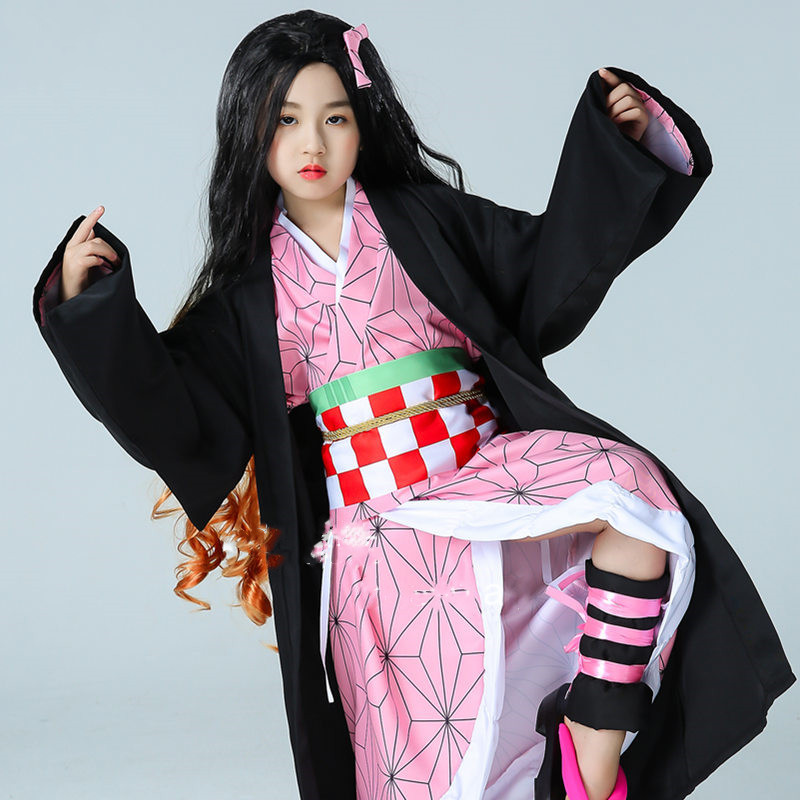 Bộ Kimono Hóa Trang Nhân Vật Hoạt Hình Nezuko