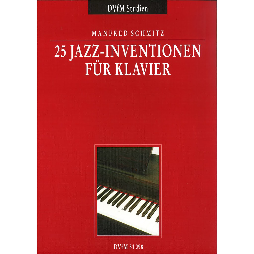 Sách Đàn Piano Manfred Schmitz 25 Jazz