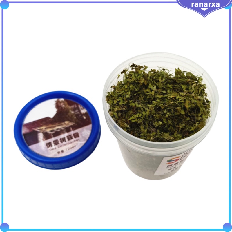 Vật liệu tán lá mô phỏng dùng để trang trí nền sa bàn / tiểu cảnh chất lượng cao
