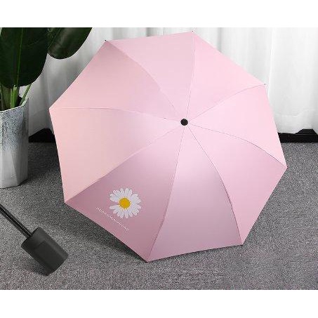 Ô dù gấp gọn che mưa loại lớn, Ô Dù Chống UV đi mưa gấp gọn tiện lợi mang theo đi làm đi du lịch
